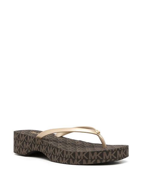 michael kors lilo flip flop.